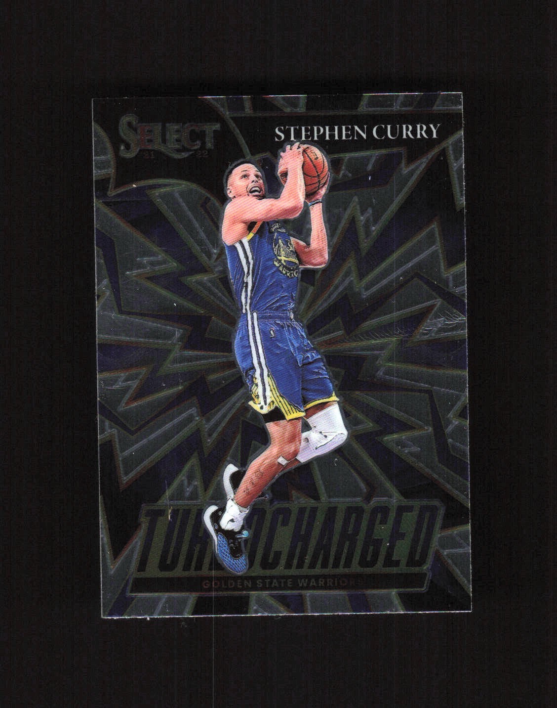 2021-22 Panini Select - Turbocharged Stephen Curry #3