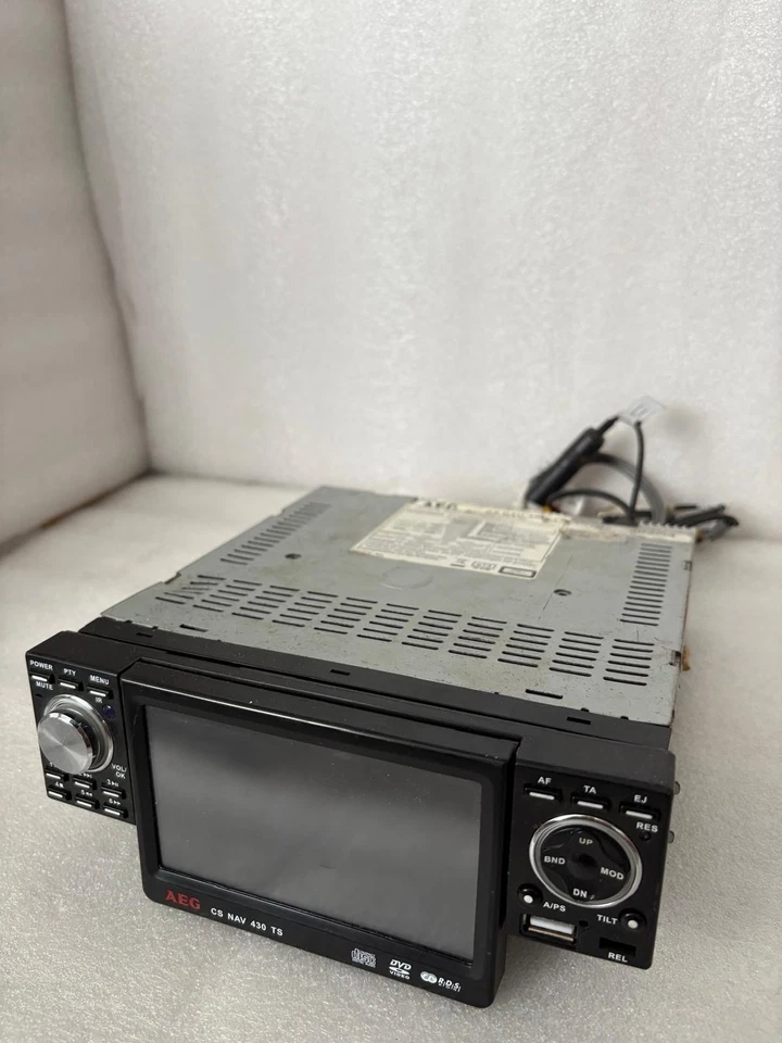AEG CS NAV 430 TS Auto Radio Car Radio Navigation Getestet ✅ - Bild 3 von 4