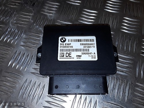 2012 BMW 5 SERIES F10 ECU HAND BRAKE CONTROL MODULE 32620247A