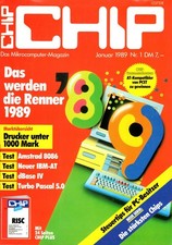 CHIP 01/1989 - Das Mikrocomputer-Magazin