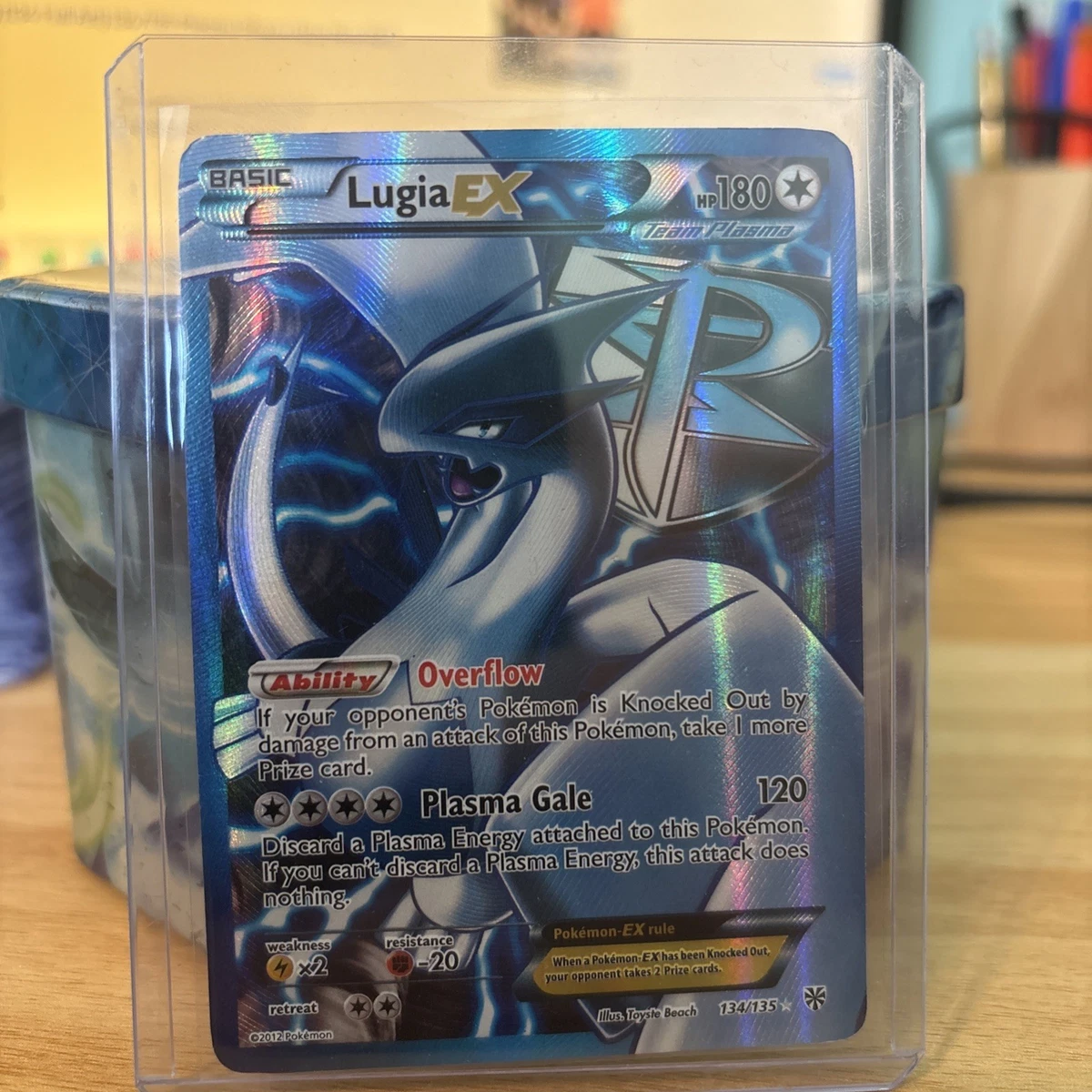 Lugia Pokémon TCG Plasma Storm Individual Collectible Card Game