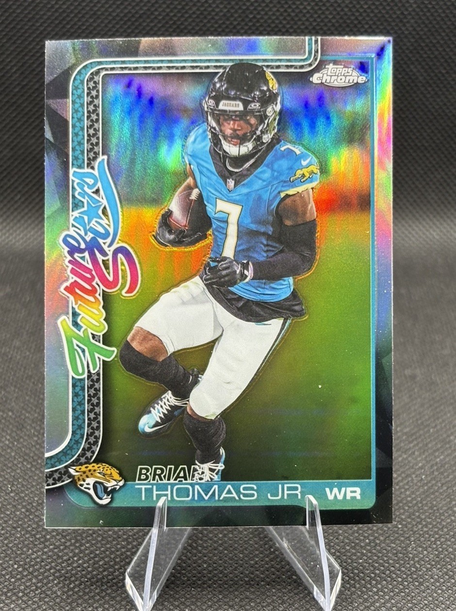 Brian Thomas Jr Future Stars Refractor 2025 Topps Chrome #FS-4 Jaguars