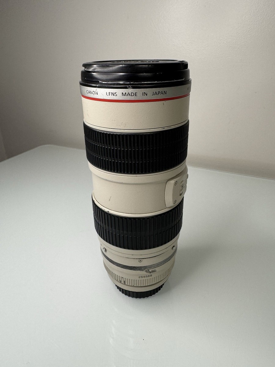 Canon Zoom Lens EF 70-200mm Ultrasonic With Image Stabilizer