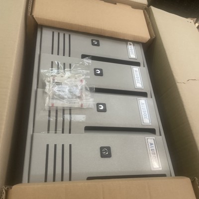 ALUBOX 6 Seater Cube Condominium PO Box Grey