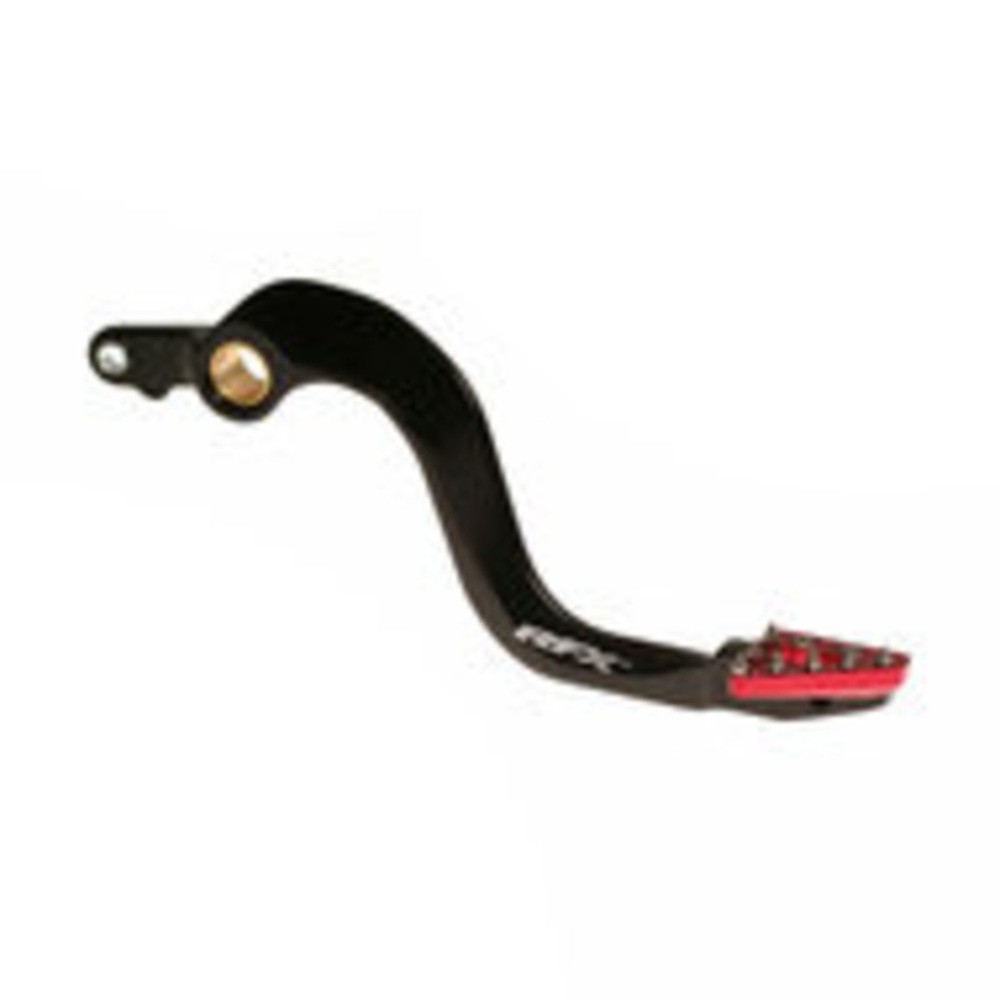 Free Shipping Rfx Pro Series Rear Brake Pedal - Folding Tip - Red/Red