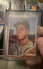 1962 Topps - Tony Cloninger #63 (RC)