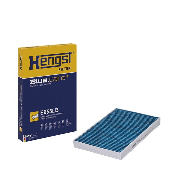 Innenraumfilter Mit Antiviraler Wirkung 30 Mm Hengst Filter FüR U.A. Audi A6-image