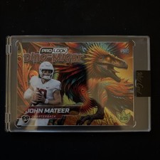 John Mateer Dino-Might Pro-Look  9/25 Wild Card QB Oklahoma
