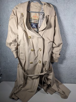 Burberrys of London Tan Trench Coat Men's 38 Long | eBay
