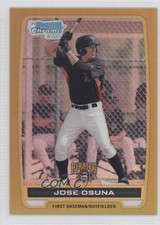 2012 Bowman Chrome Prospects Gold Refractor 12/50 Jose Osuna #BCP21 0p8