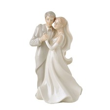 Hervit Royal Class - Coppia Sposi Danzanti Porcellana 14 cm