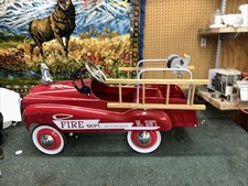 fire truck pedal car