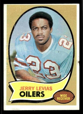 1970 Topps #89 Jerry LeVias - Houston Oilers (Low Grade)