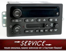 Reman & Aux Mod SERVICE for 2003-2005 Chevy GMC Truck Radio AM FM CD Cassette