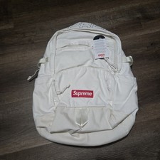 Supreme Denim Backpack White FW25 NWT