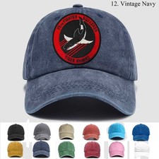 Customized Embroidered Hat Usaf Us Air Force 75th Fighter Squadron, Trucker Hat
