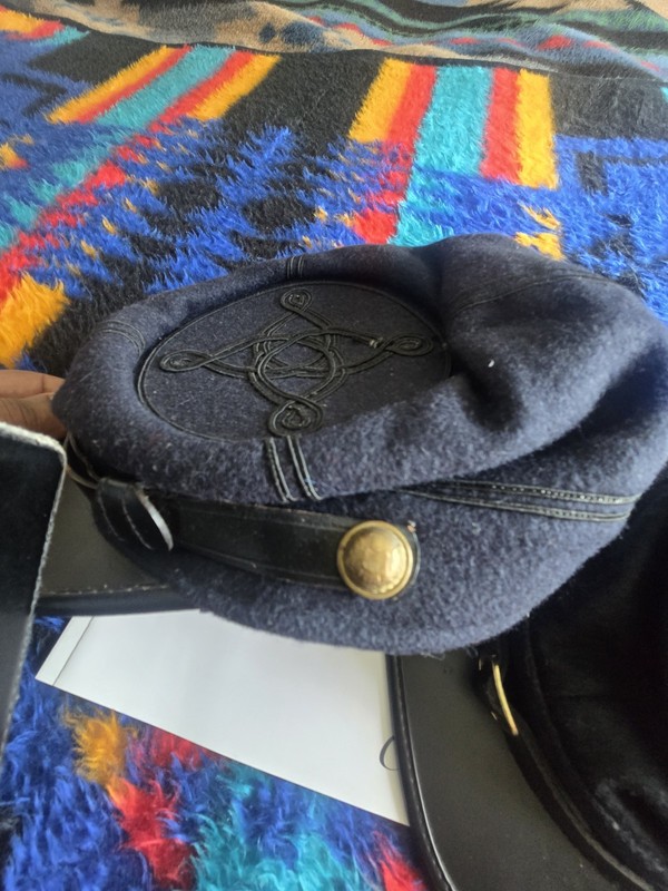 CIVIL WAR HAT SIZE 7/1/8