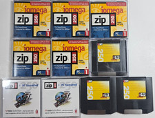 Iomega Zip 250 Disk SuperFloppy PC Formatted Storage Disks Lot of 10 TESTED