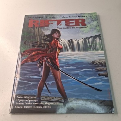 The Rifter #43 Palladium Books RPG Magazine Super Summer Swimsuit Issue Tribute