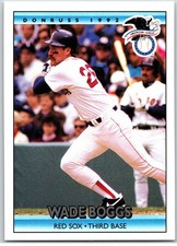 #23 Wade Boggs, Boston Red Sox 1992 Donruss All-Star Base