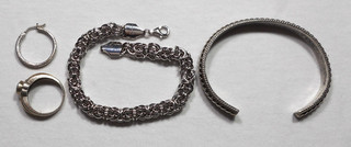 Mixed Lot of Sterling Silver Jewelry Total 52.7 Grams