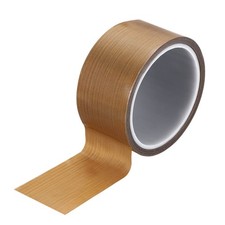 2-Inch x 33 Ft High Temperature PTFE Tape Fiberglass Adhesive Tape Brown
