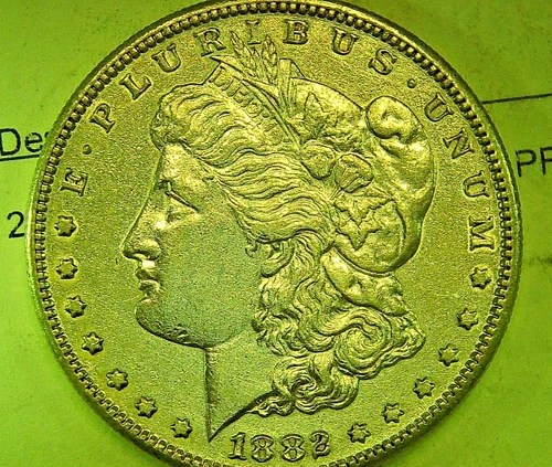 1882-S San Francisco Mint Silver Morgan Dollar AU++++