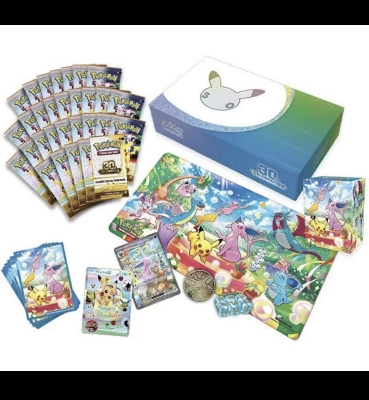 Pokémon TCG: 30th Anniversary Celebrations Preorder UPC ultra premium Presale