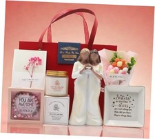 Birthday Gifts for Sister, Sister Figurines, Sister Gift Set of 6, Red Box