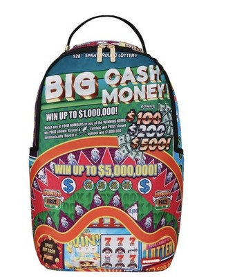 sprayground backpackBIG MONEY BACKPACK (WITH SCRATCH OFF CARD) | eBay