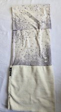 Ladies Polartec Buff Multifunction Neck Gater Cream Stretch and Fleece One Size