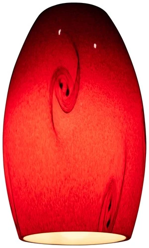 Access Lighting 23111 Ruby Sky Inari Silk Glass Shade - Picture 4 of 7