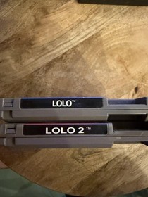 Adventures Of Lolo & Lolo 2 Nintendo NES Game Cart Lot Puzzle HAL NTSC