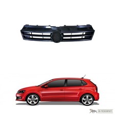 Kühlergrill Kühlergitter Grill für VW Polo V 6R1 6C1 602 604 612 614 2009-2014