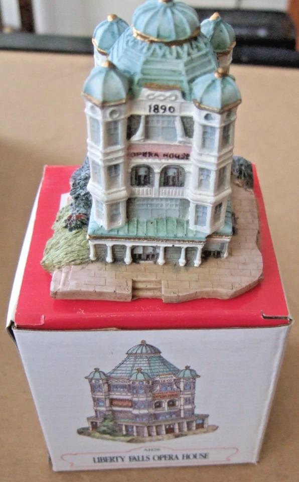 LOTE DE 9 CAJAS ORIGINALES LIBERTY FALLS THE AMERICANA COLLECTION 1993 Foto 3 de 4