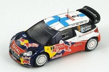 Spark S3327 1/43 Citroen DS3  No.2 4th Monte Carlo Rally 2012 Model Car