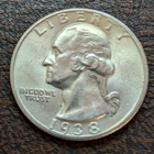 1938-S Washington Quarter -- Choice Uncirculated