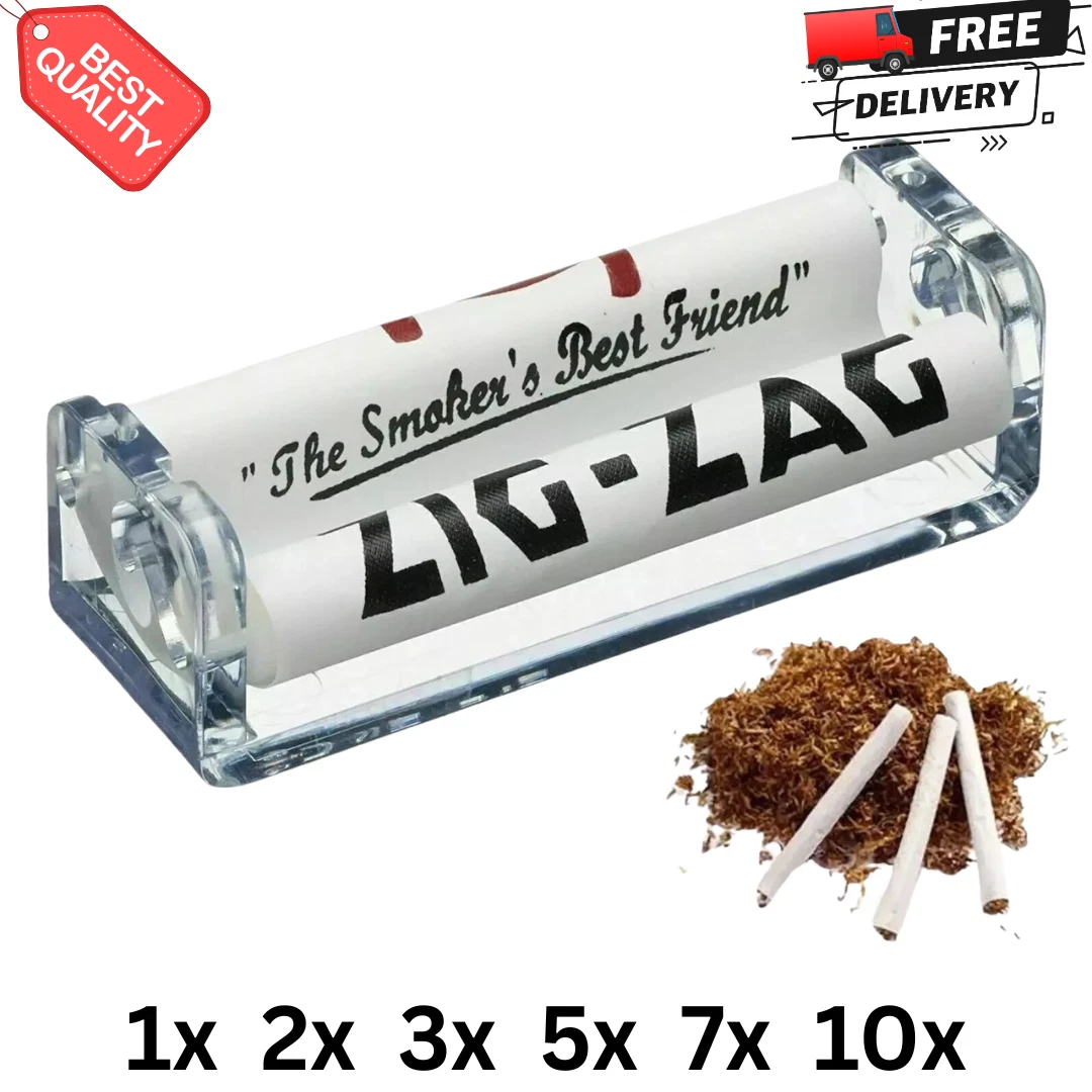 best cigarette rolling machine uk Selling 70mm Metal Portable Cigarette Roller Tobacco Rolling Machine Smoking Accessories RIZLA CIG ROLLER RIZLA CIGARETTE