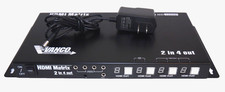 VANCO HDMI Matrix switch 2 in 4 out 1080p inc...
