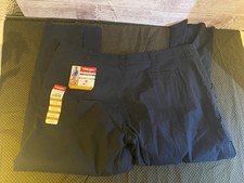Wranglers Five Star Heritage Mens Relaxed Fit Cargo Pants Low Stretch 44x32 Navy