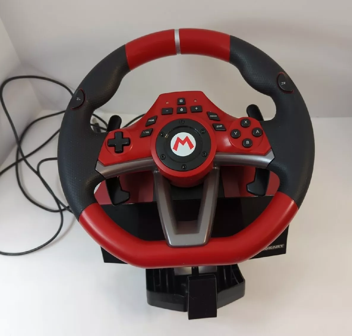 HORI Mario Kart Racing Wheel Pro Deluxe for Nintendo Switch NO