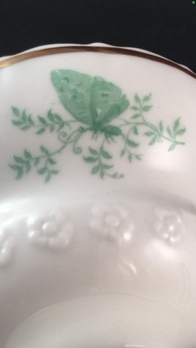 Last One! Love Birds Trio Tea & Demi Cups & Saucer 2/3235 Ridgway Staffordshire - 第 8/12 張圖片