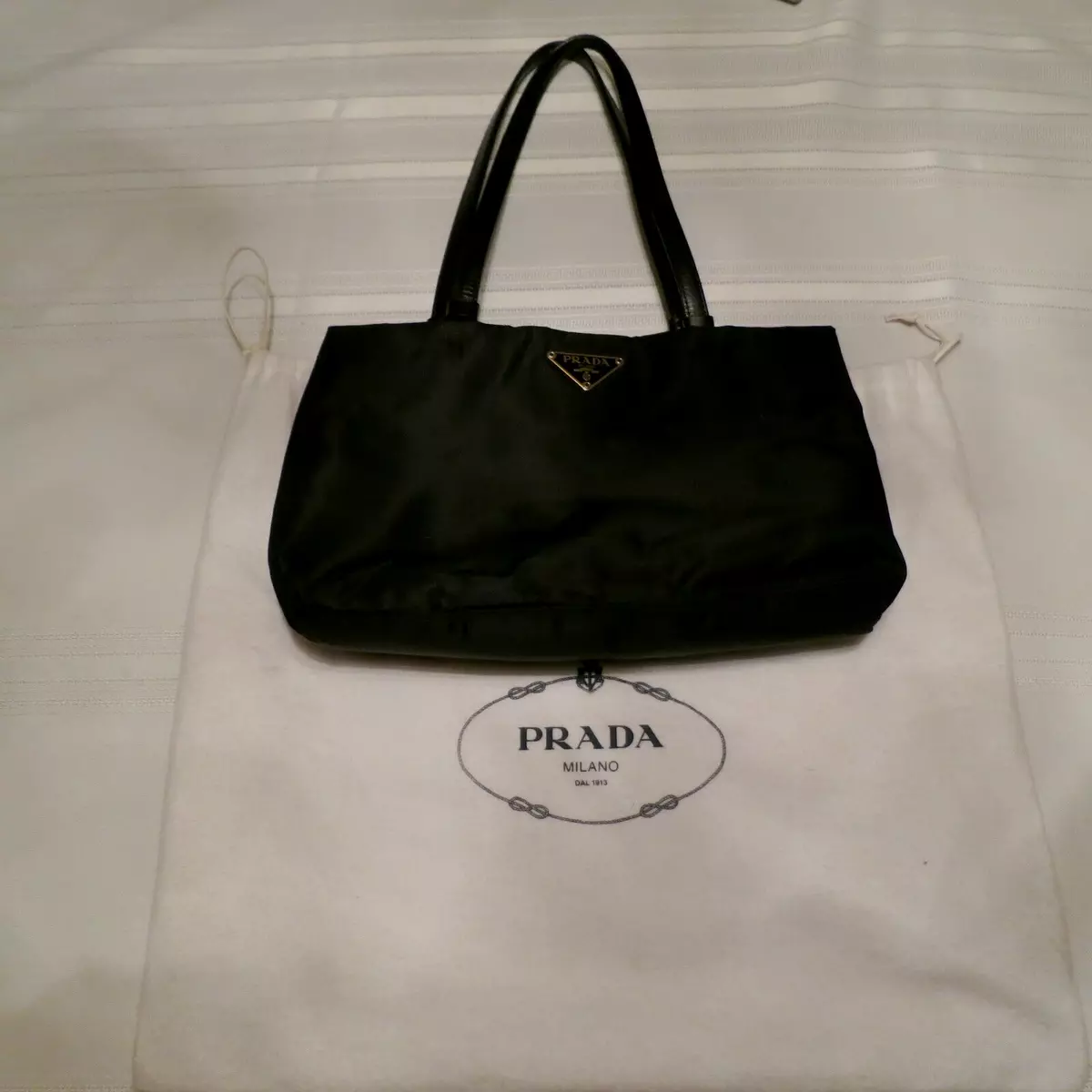 Vintage Prada Milano Dal 1913 Vintage Top Handle Handbag