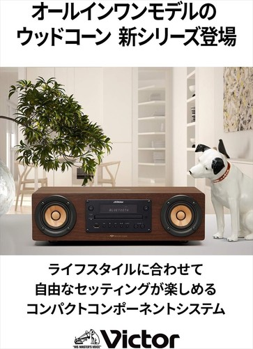 JVC Kenwood Victor EX-D6 Mini Component System CD Player Bluetooth AC 100V NEW - Picture 11 of 11