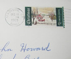 1969 postmark Madison, CT Envelope 6 cent Stamp Christmas United States — photo 2