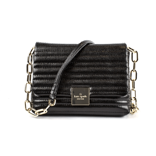 New Kate Spade Karen Court Crossbody Bag Black # WKRU3357 - Picture 2 of 3