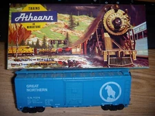  ATHEARN BLUE GREAT NORTHERN   BOX CAR #G.N. 11374 SINGLE DOOR  NM COND