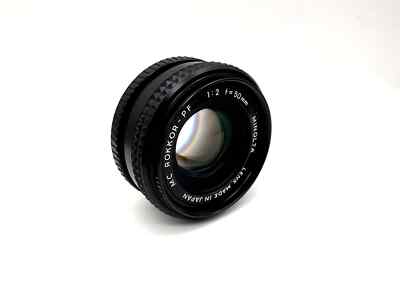 Minolta 50mm 1:2 Objektiv  MC Rokkor-PF Kamera Camera Lens (Minolta MD)