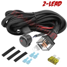 CAR Wiring Harness Kit ON-OFF Rock Switch Relay Fuse For LED Cube Work Light Bar