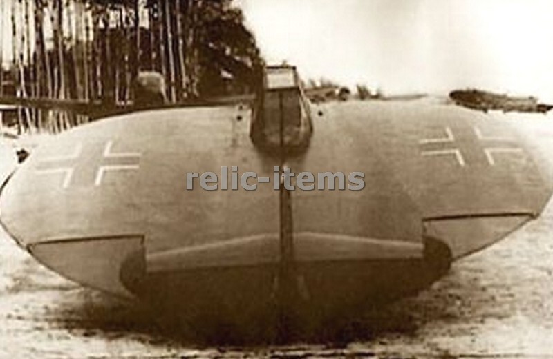 WW2 PICTURE PHOTO GERMAN LUFTWAFFE UFO FLYING SAUCER PROTOTYPE
